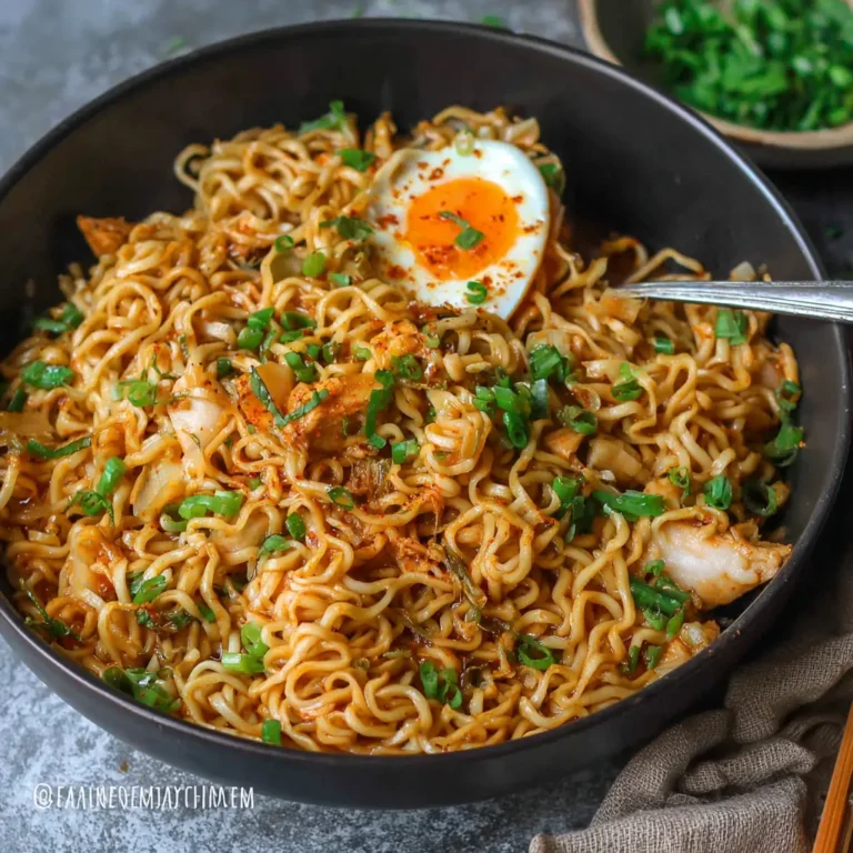 bowl of perfect ramen noodles with egg and green onions
